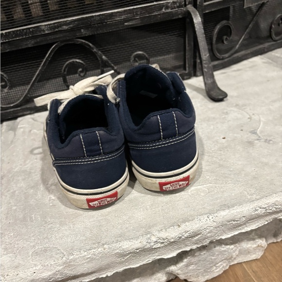 Vans Boys Navy Size 3 Sneakers - Picture 3 of 8